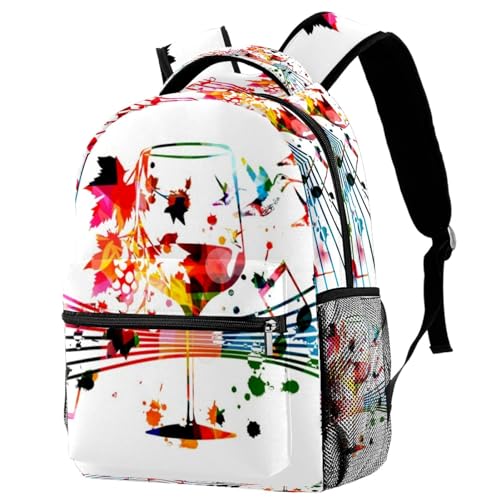 Sac à dos d'école ado fille garçon multicolore 40cm