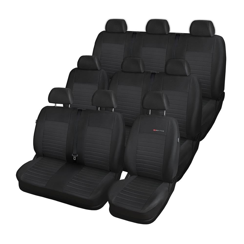 Couverture de siège haut de gamme pour Volkswagen Multivan T5 Van E4 - 8