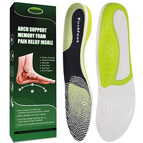 List of Ten Best Rated Memory Foam Insoles Top Picks 2023 Reviews