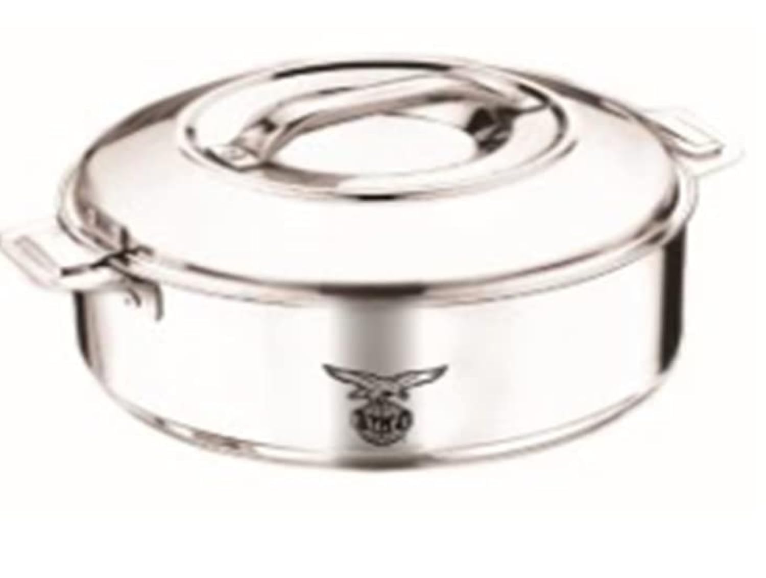 Eagle roma stainless steel casserole, 5000 ml capacity