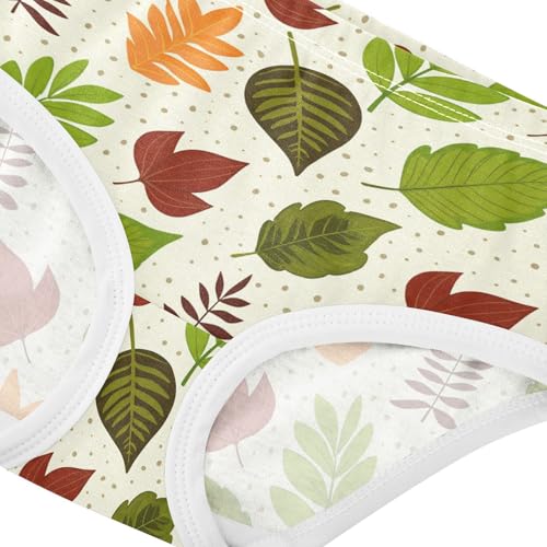 Summer Plant Yellow Toddler Girls's Underwear 2T 23029084