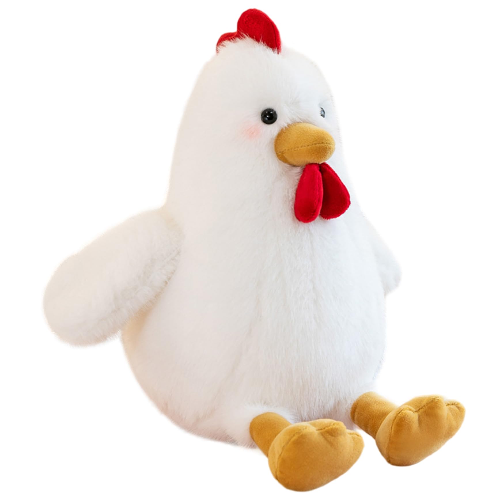 Cute Hen Stuffed Animal Plush Toy,Soft Chicken Rooster Toy Plushies and Gifts,11.8 Inch Farm Animal Themed Decor for Kids’ Rooms for Valentine’s Day, Children’s Day & Christmas