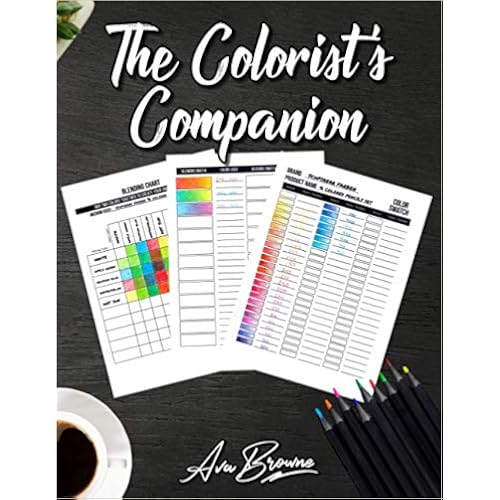 The Colorist's Companion: The Ultimate Color Chart and Coloring Logbook With Color Swatches, Blending Swatches, Page Trackers and More!