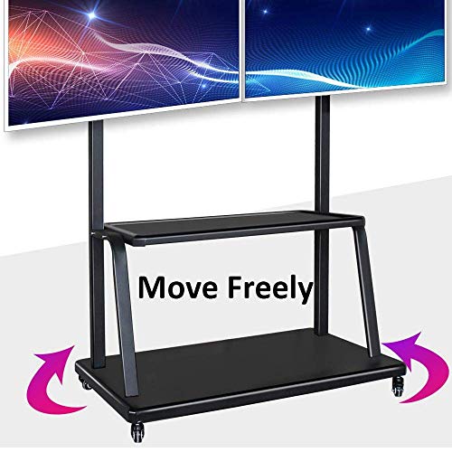 Soporte de Piso Universal para TV 40-65 Pulgadas Negro miniatura 3