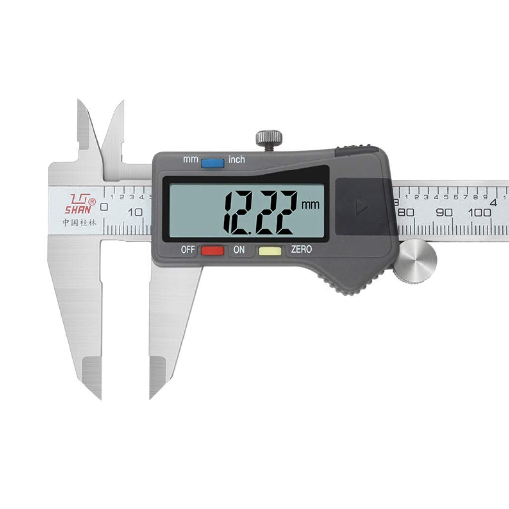 Suwalizki Elektroniczny Cyfrowy Cyfrowy Zacisk Ze Stali Nierdzewnej Vernier Caliper High Precision Industrial Pomiar Narzędzia Zakres: 0-150mm