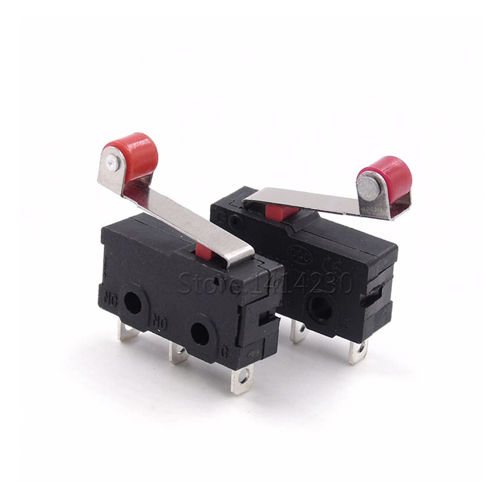 interrupteur électronique Interrupteur de fin de course 100PCS Mini Micro Switch 3Pin avec interrupteur de fin de course à rouleaux