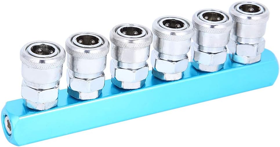 Air Compressor Quick Connector Socket Typ Fast Coupler Air Manifold Fitting Aluminum Alloy For Pneumatic Components