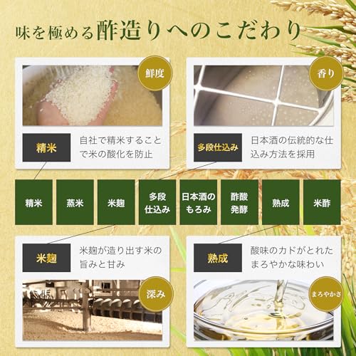 内堀醸造 美濃特選本造り米酢 360ml