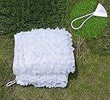  ANSNOW Red de Camuflaje Army Camo Net, 3X10M (10Ft X 33Ft) White - Snowland Camo Netting Hunting Shooting Sun Shade Blinds Fiesta Temática Dormitorio Restaurante Decoración de Techo Durable Y Resisten
