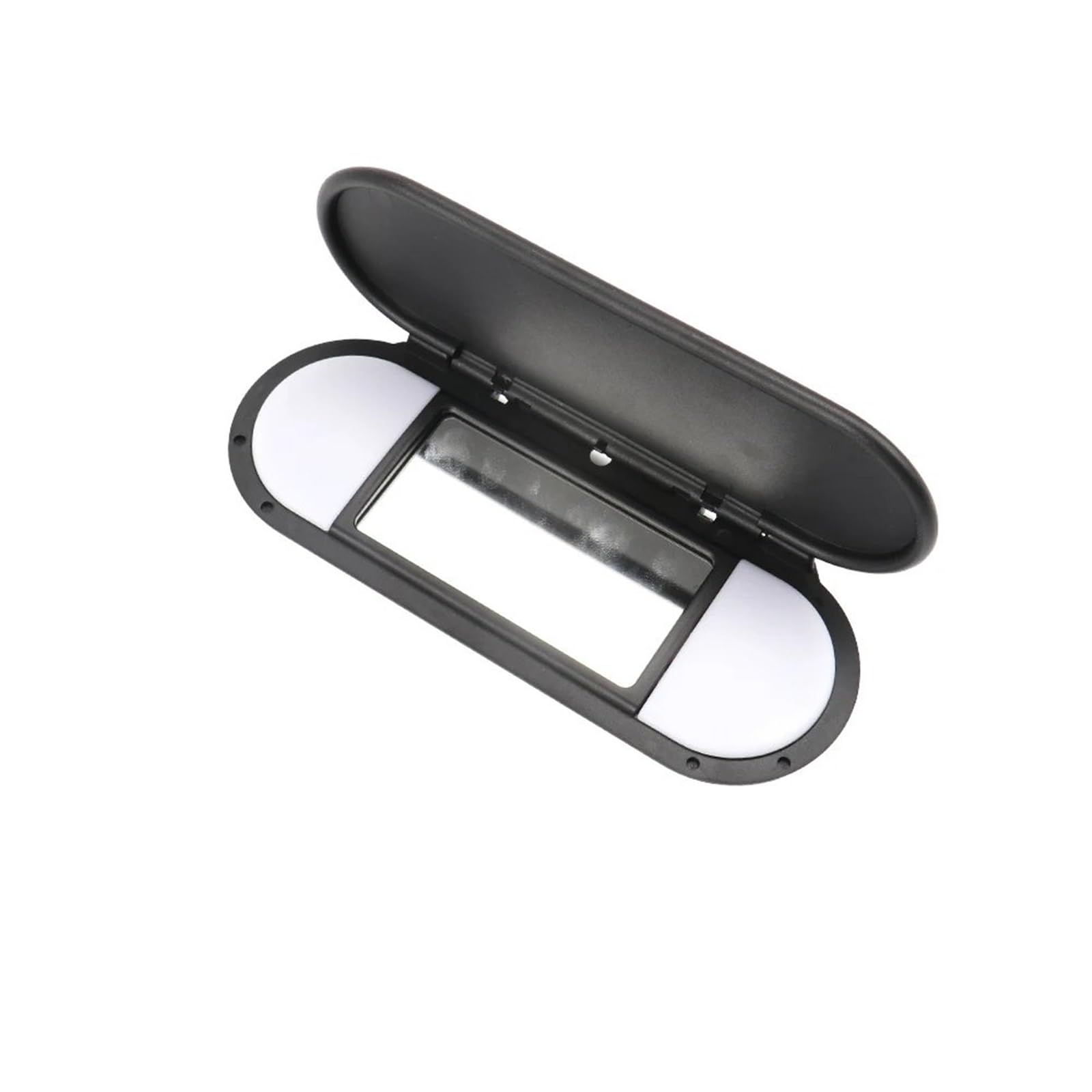 Coprispecchio Parasole Per BMW Mini Cooper F55 F56 (2015-2022) - Accessorio Specchietto Trucco, Colore Grigio