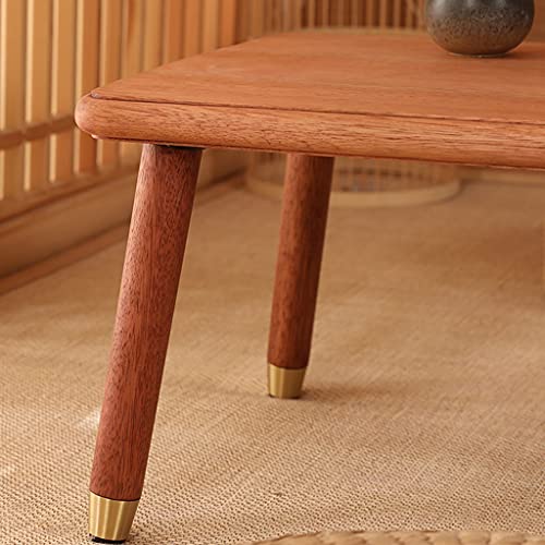 Petit balcon aménagé avec un bureau de thé simple en bois massif - 7