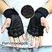 Kqcibz M Training Sport Gloves Gym Hand Wrist Gloves for Men Women Workout Gloves Black B