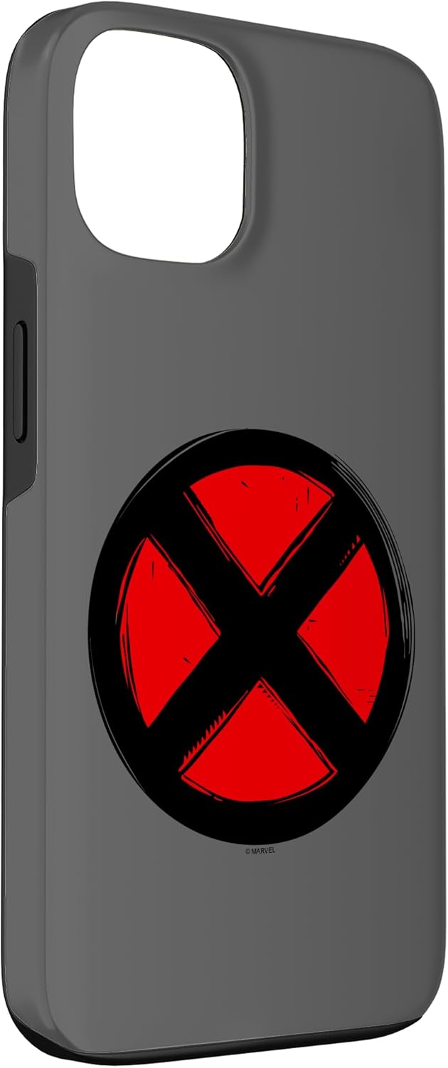 iPhone 13 Marvel X-Men Woodcut Logo Case