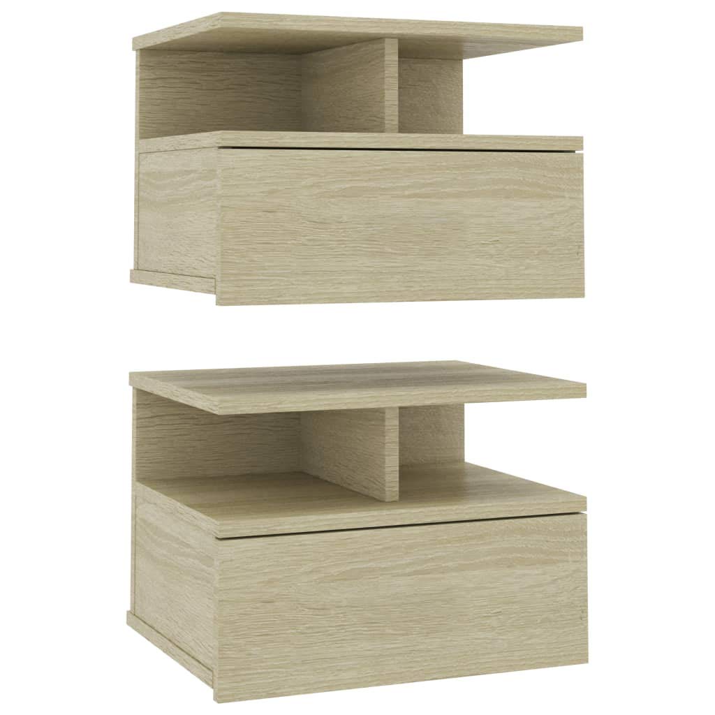 Table de chevet flottante pour chambre cocon et salon moderne au quotidien