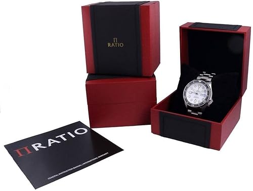 Miniatura 7 de RATIO FreeDiver Dive Watch Sapphire Crystal Automatic Diver Watch 200M Water Resistant Diving Watch for Men