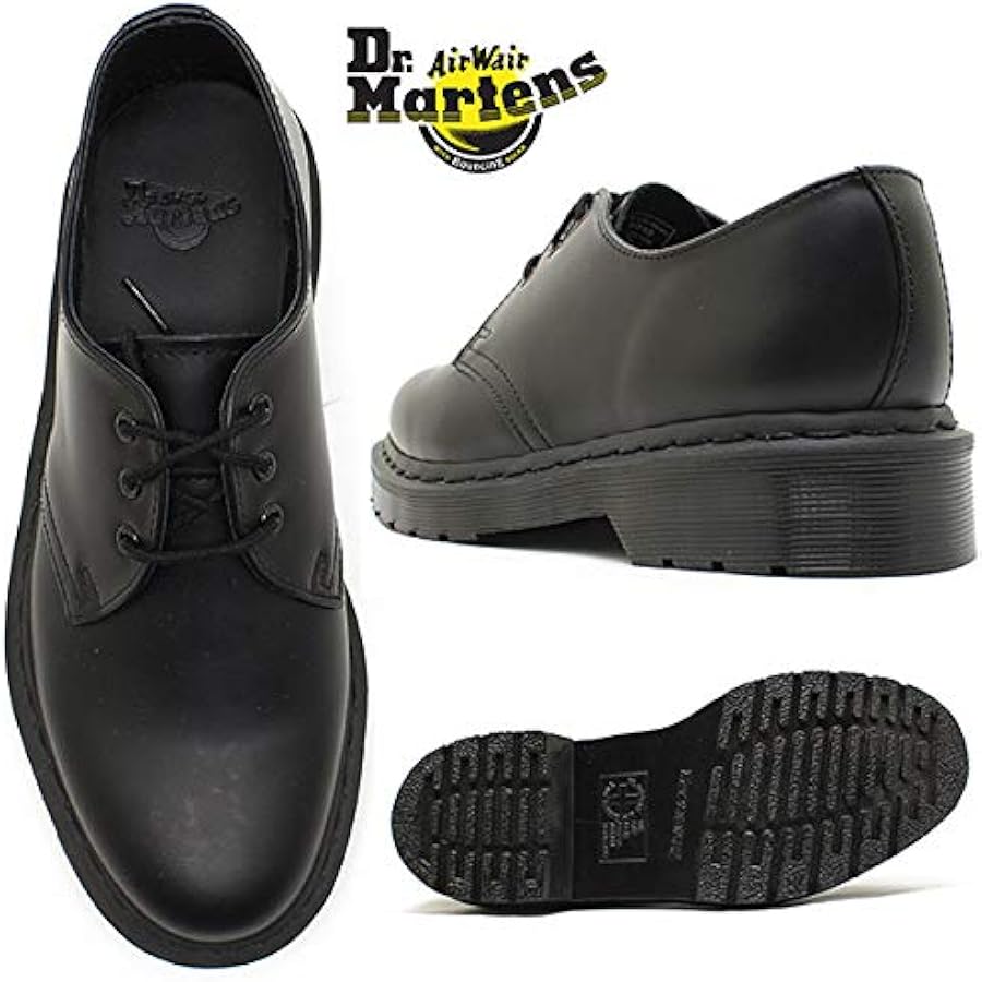 Amazon | [ドクターマーチン] 1461 MONO 3EYE SHOE 14345001 BLACK 3