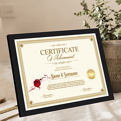 Tasybox TB-DOCUF1 8.5X11 Document Frame Certificate Diploma Frame thumb #1