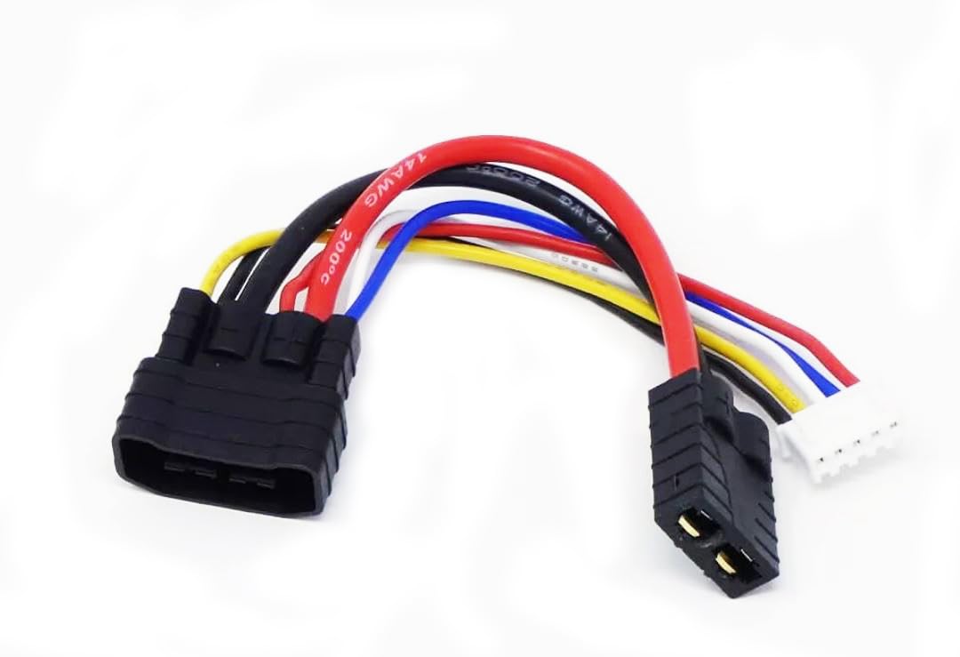 Adaptateur Câble Batterie 3S Avec Prise Équilibrage JST-XH - Compatible Traxxas TRX Voiture RC