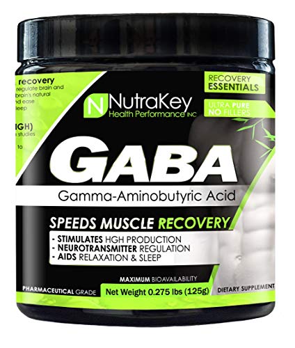 GABA, Unflavored by Nutrakey
