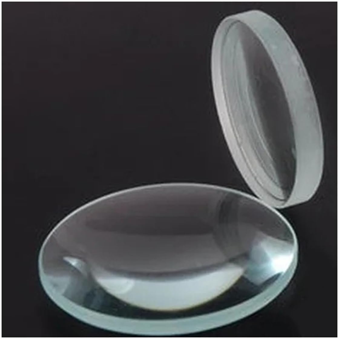 Prisms & Kaleidoscopes 2PCS 30-100mm Optical Length 100mm Double Concave Lens Telescope Biconcave Science Classroom Optics Kits (Size : 75mmF-300mm)