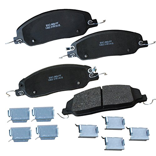 Image of Bendix Premium SBC1463 Ceramic Front Brake Pads for Ford Mustang 2012-2011