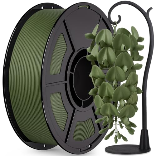 Image of IEMAI Army Green Matte PETG Filament 1.75mm 1kg Compatible with Bambu Lab