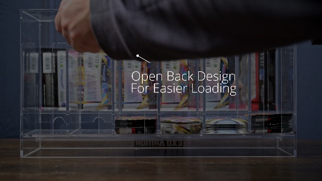 Amazon.com: Exo Armor Acrylic 6 Slot Booster Pack Dispenser