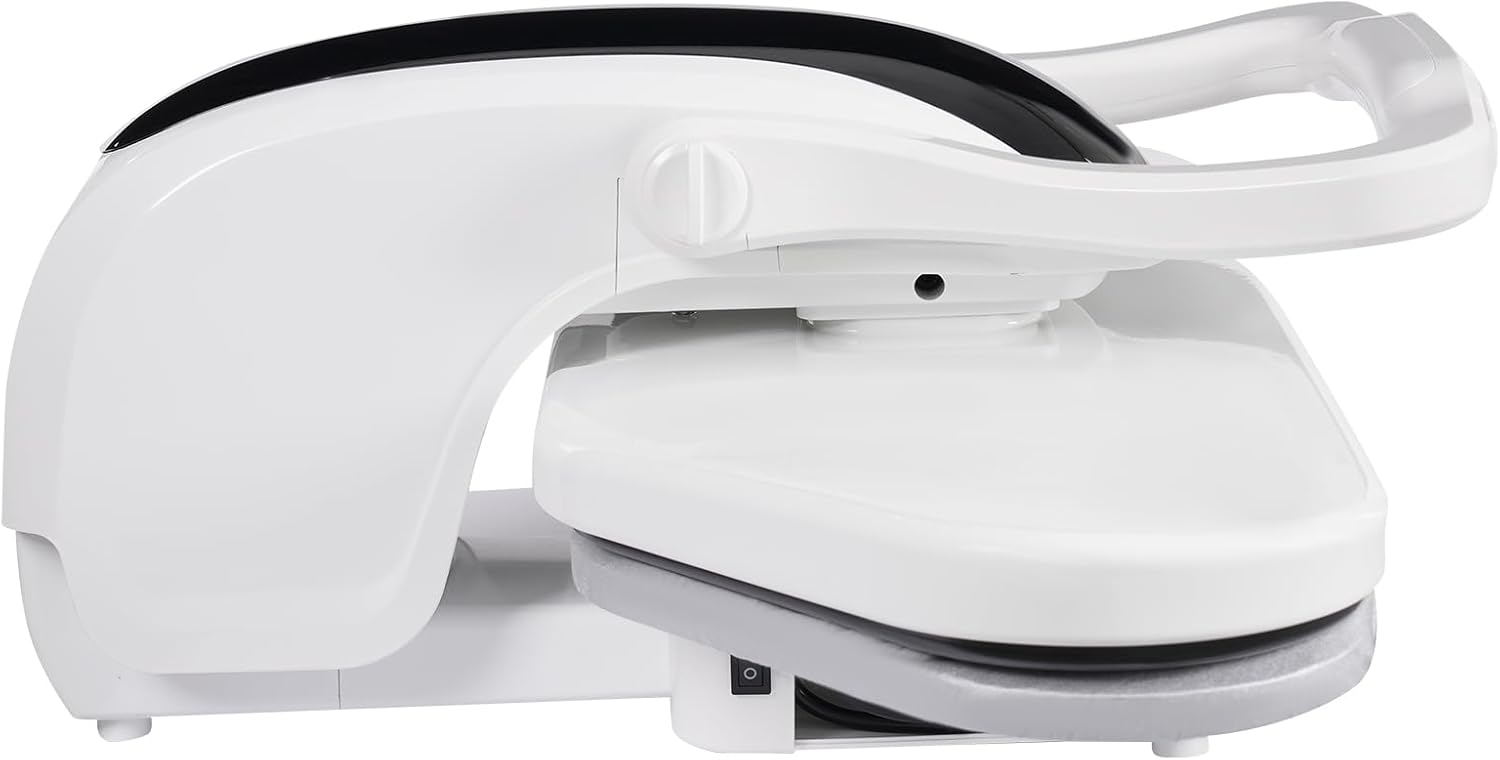 Intelligent Steam Press,1600W Digital Steam Press with Multiple Fabric Settings, Steam Iron Press with Touch Screen,Can Be Ironed In The Bedroom, Living Room, Apartment