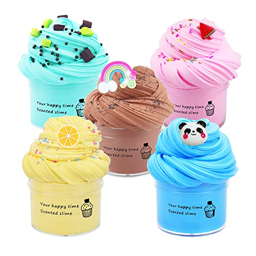 5-Pack-Butter-Slime-KitBirthday-Gifts-for-KidsParty-Favor-for-Girls-BoysNon-StickySuper-Soft-Sludge-Toy