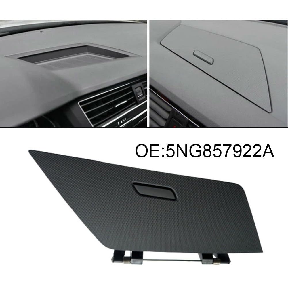 Boîte de rangement pour tableau de bord de commande centrale pour Tiguan L 2019-2021, OEM 5NG857922A, pièce de rechange ABS noir