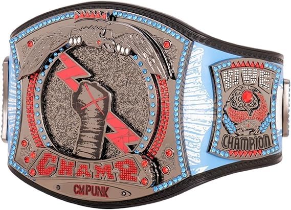 WELL PERFORM New Cm Punk Signature Spinner Champion Ship Replica Title Wrestling belt