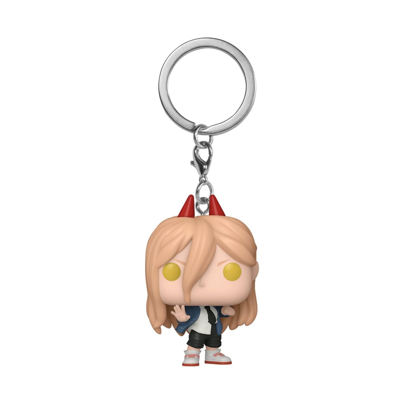 Funko Pop! Keychain: CSM - Power - Chainsaw Man - Novelty Keyring - Collectable Vinyl Mini Figure - Stocking Filler - Gift Idea - Official Merchandise - Anime Fans - Mini Figure