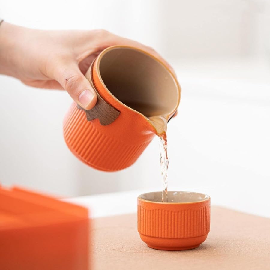 Amazon.co.jp: 中国茶器セット 茶器セット 台湾茶器セット 携帯用 旅行