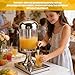 Imagen de dispensador De Bebidas De 8L Contenedor De Jugo Frío Y Caliente Servidor De Jugo De Acero Inoxidable Máquina dispensador De Bebidas Para Restaurante Buffet Hotel Bar Hogar Y Fiesta
