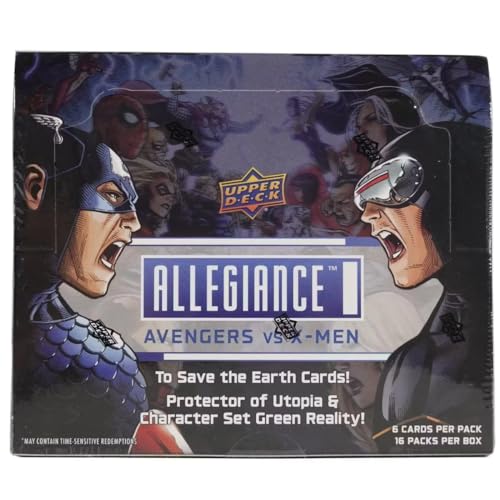 Upper Deck 2023 Marvel: Allegiance Avengers vs X-Men Hobby Box