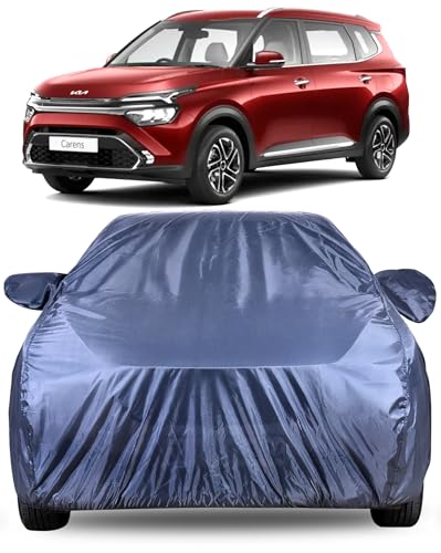 Image of Autofact Premium Car Cover for Carens | All Weather Water-Resistant Full Body Car Cover | Light-Weight Triple-Stitched Outdoor Shield with UV Protection, Dustproof & Heat-Resistant