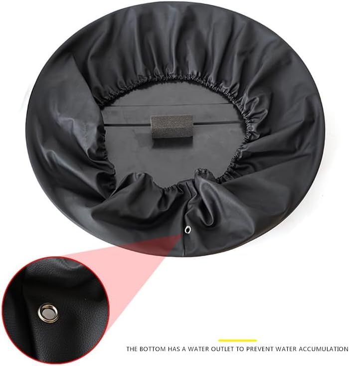 Fits for Defender 90 110 130 L851 L663 2020 2021 2022 2023 2024 Eiger Grey Plastic Spare Tyre Tire Cover