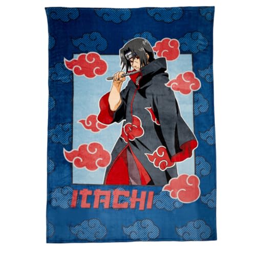Naruto Anime Kids Bedding Super Soft Plush Throw Blanket, 62 in x 90 in, (Officially Licensed Product), by Franco