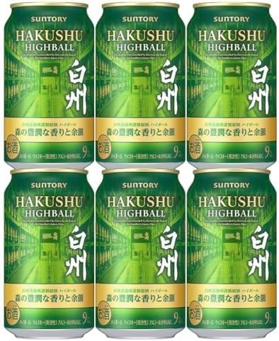 Amazon.co.jp: プレミアムハイボール白州 350ml缶 6本入り : 食品