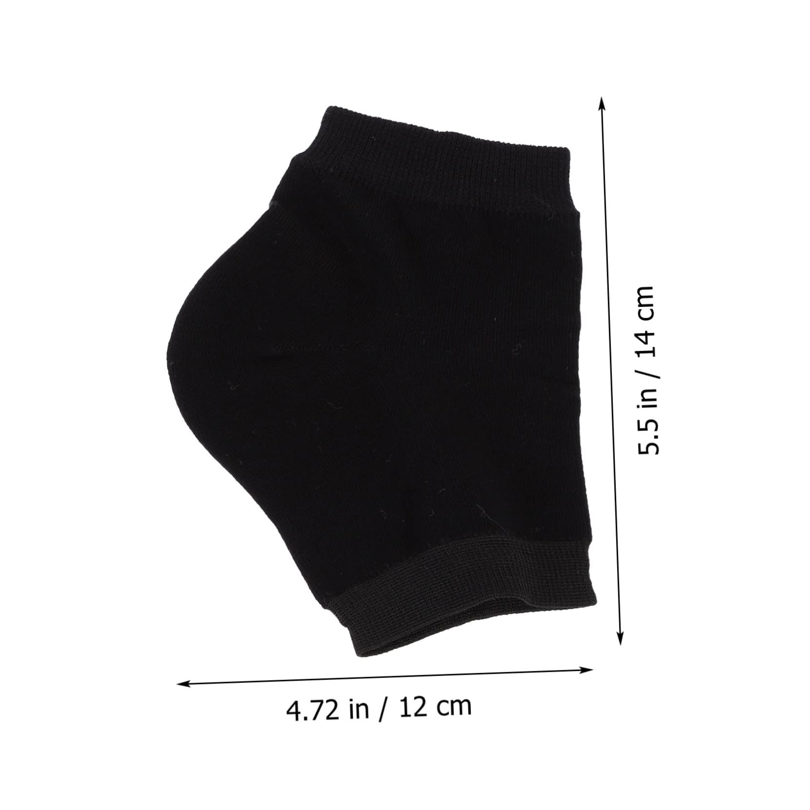 Healeved 10 Pairs Anti-Dry Heel Socks Protectors Moisturizing Foot Sleeves for Men Women