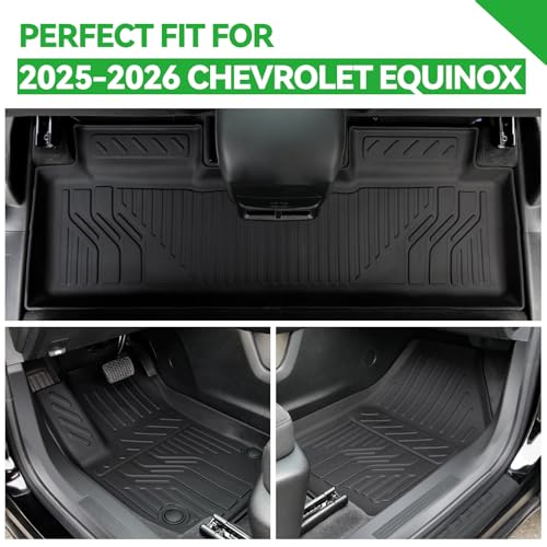 LUMWAY Floor Mats for Chevy Equinox