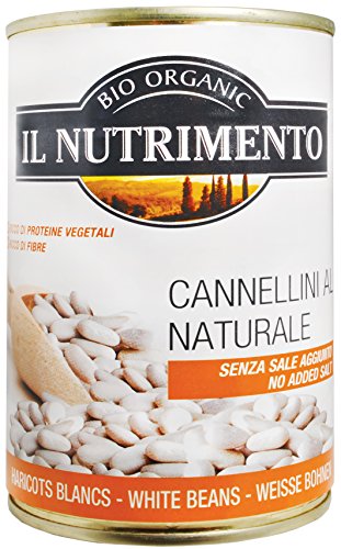 Probios Judías blancas Cannellini en aguas bio - 12 paquetes de 400g