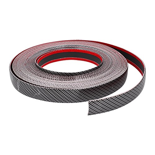 Ruilogod Car Adhesive Window Moulding Trim Strip 15M x 30MM