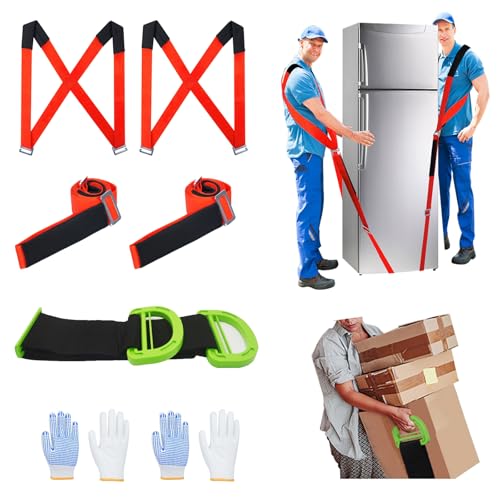 Product Image of the Moving Straps Lifting,one Person 2-Person Lifting and Moving System Appliance,for Harness Moving Mattress Couch Furniture Heavy Things