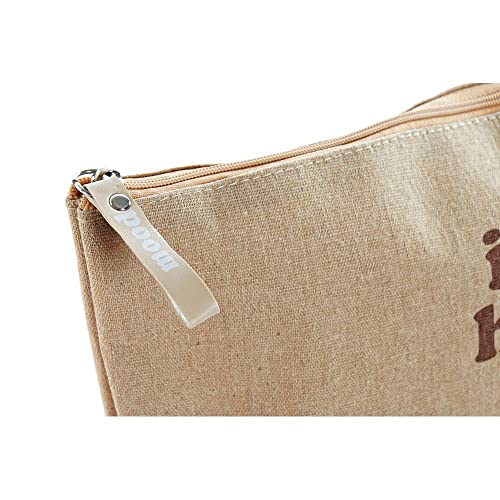 DKD Home Decor Canvas Blue Pink Brown Polyester Polyurethane Shabby Chic (32.5 x 8 x 21 cm) (3 Pieces), Multicoloured - Image 2