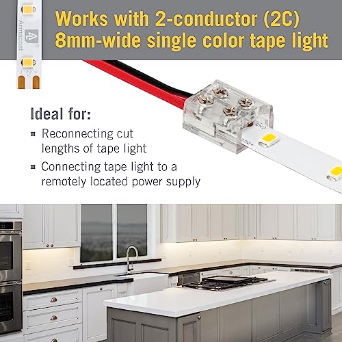 Cinta LED Flexible Armacost Lighting 16 ft 3000K 300 LEDs Kit miniatura 7