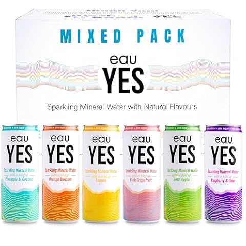eauYES - Sparkling Mineral Water Mixed Pack Cover