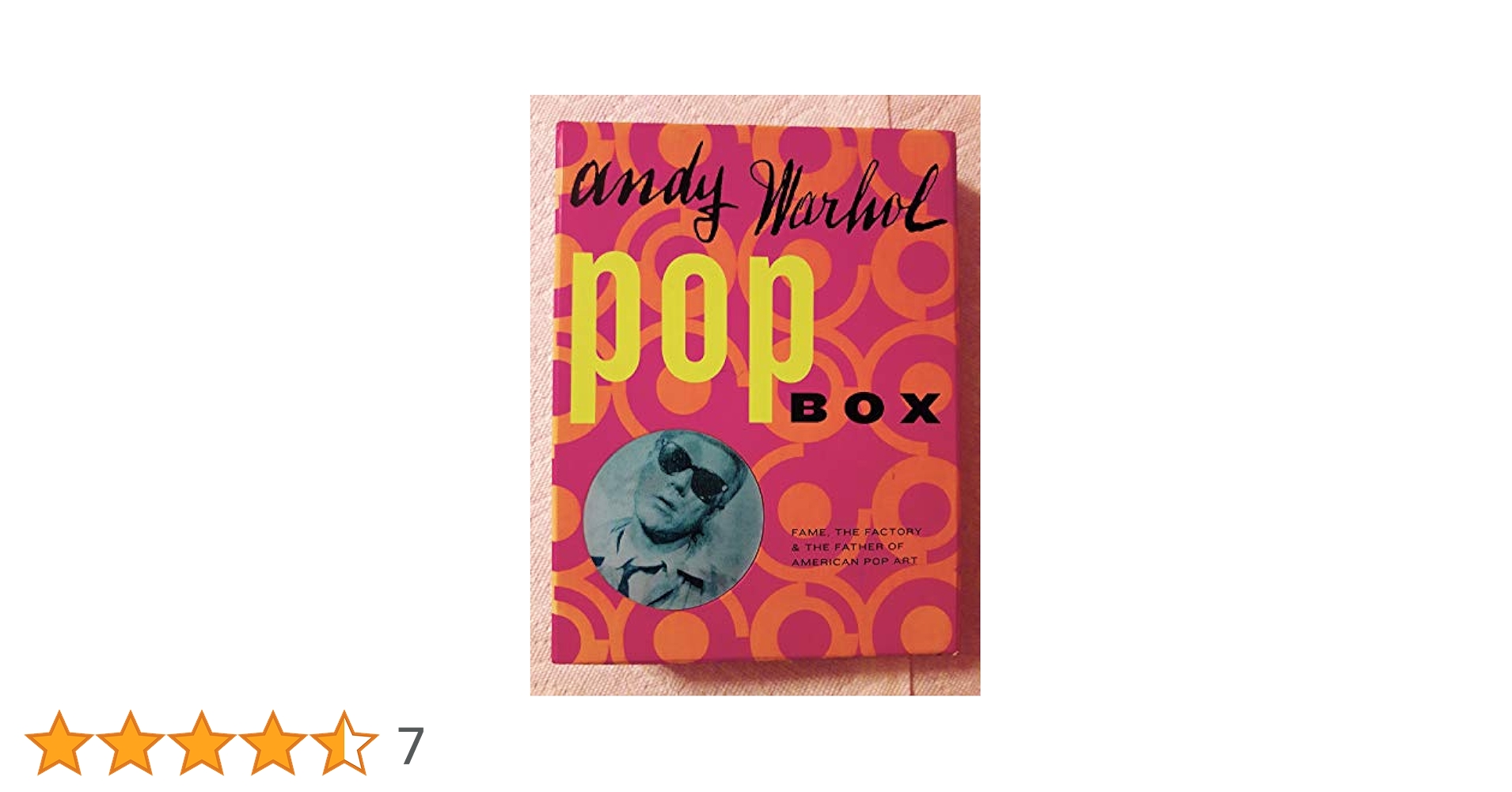 洋書 Andy Warhol America ペーパーバック – Amazon.co.jp: Andy Warhol Pop Box: Fame, the Factory, and