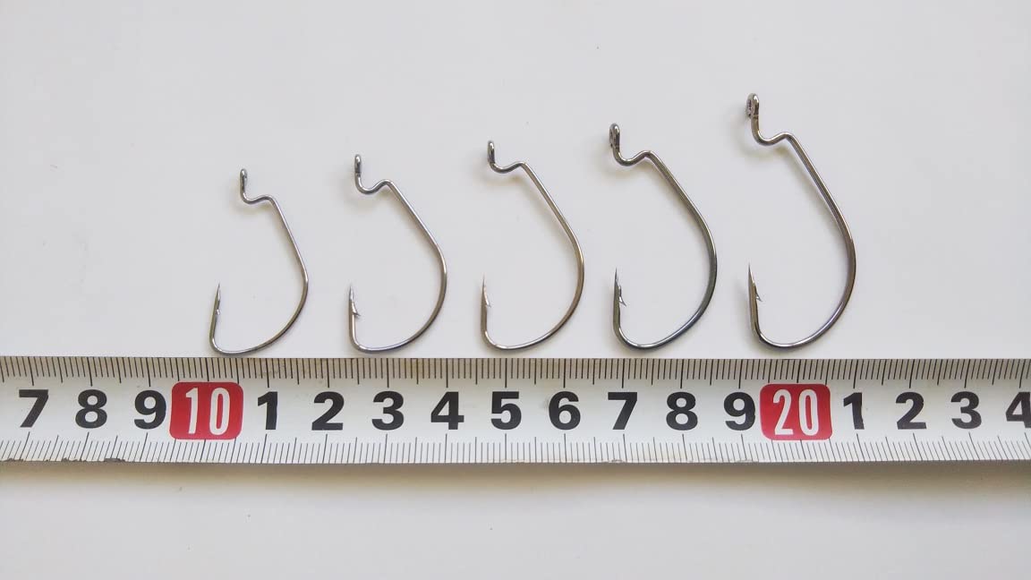 ロックフィッシュフックセット 楽天市場】【送料無料】オフセットフック バス釣り ワームフック