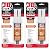 J-B Weld 6 Minute Set Epoxy KwikWeld, High Strength, Waterproof, 2 Pack, Dark Grey, 50176-2
